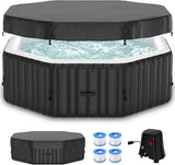 LILYPELLE Inflatable Hot Tub for 1-2 Persons, 75 Gallon Capacity