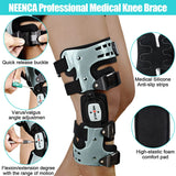 NEENCA Adjustable Hinged Knee Brace with Stabilizing Support - Unisex