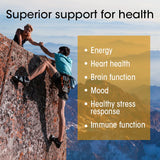 Vitamin B Complex Capsules with Resveratrol, 66 Count