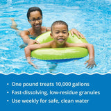 Cal-Hypo Granular Pool Shock Sanitizer for Clear Water, 6/12/24 Pack