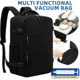 Lightweight Foldable Vacuum Compression Travel Backpack for Hiking, Camping