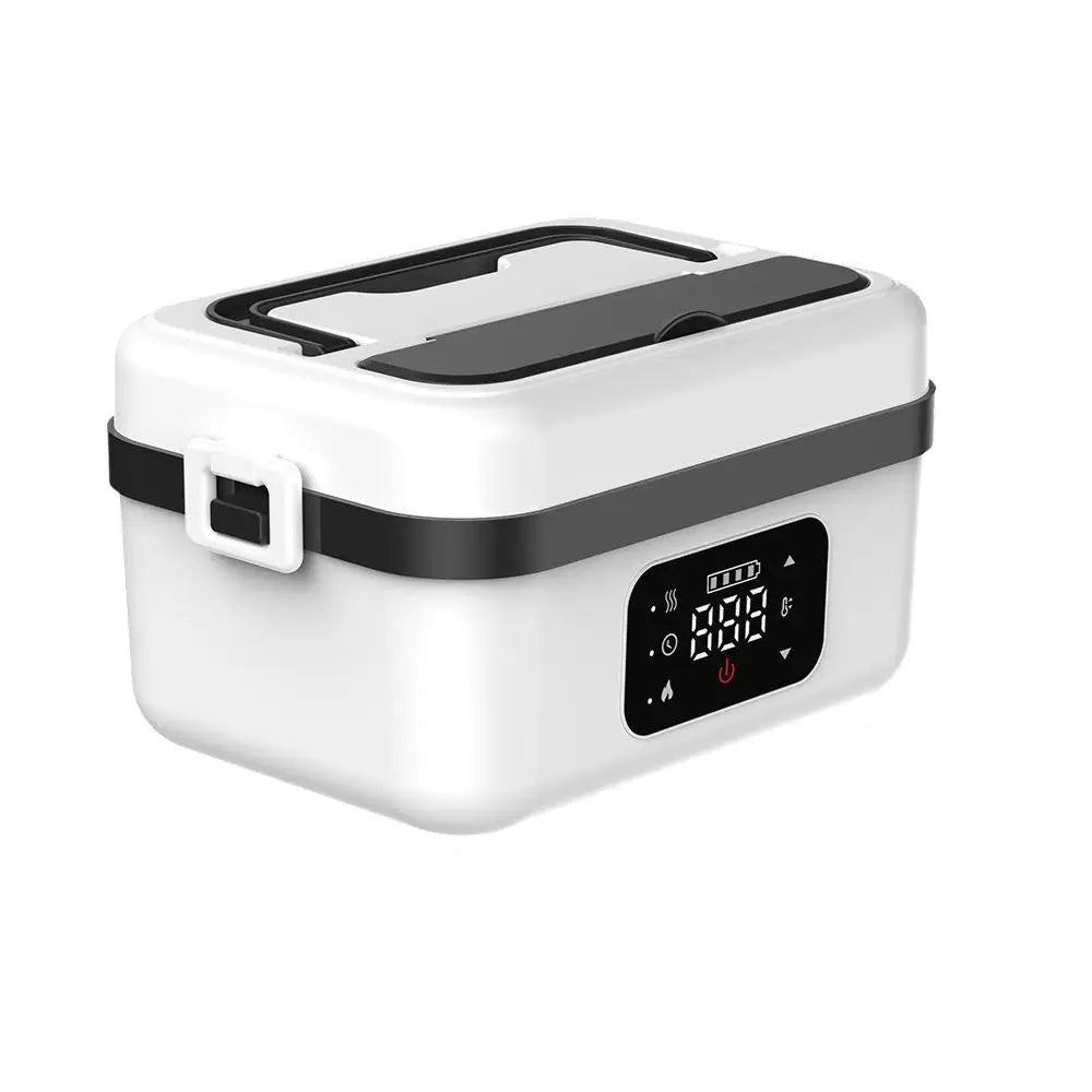 Electric Insulated Lunch Box with 8000mAh Battery, 60W Heating, 1L Capacity