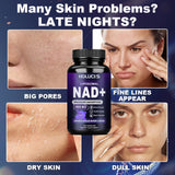 NAD+ Supplement with Resveratrol - Enhances Cellular Vitality & Energy