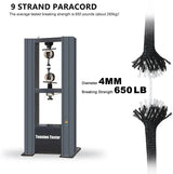 Braided Paracord 4mm Thick 30m for Camping, Hiking, DIY Projects