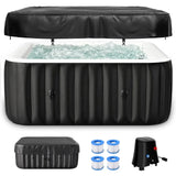 LILYPELLE Inflatable Hot Tub for 1-2 Persons, 75 Gallon Capacity