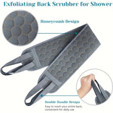 Exfoliating Bath Set 3pcs - Loofah Sponge, Bath Glove & Washcloth Towel