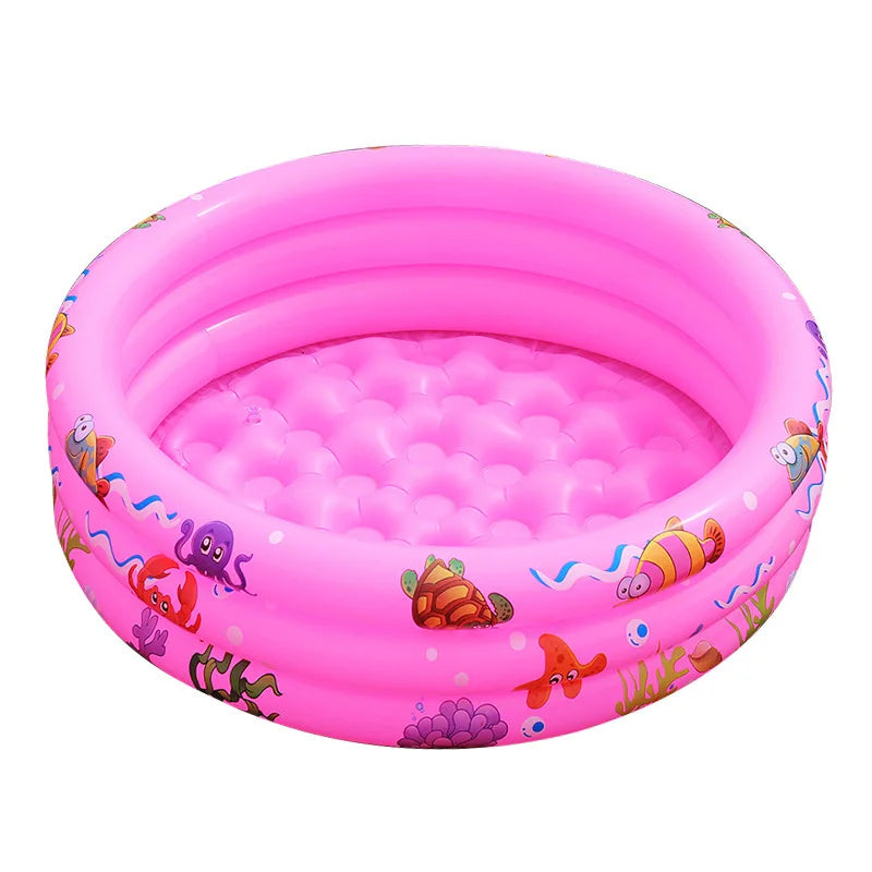 Kids Inflatable Swimming Pool Portable Foldable Water Play Bath Pool