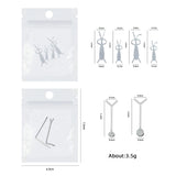 Cat Eye Magnet Set 9pcs for Nails - Heart Shaped Rabbit Design DIY Tool
