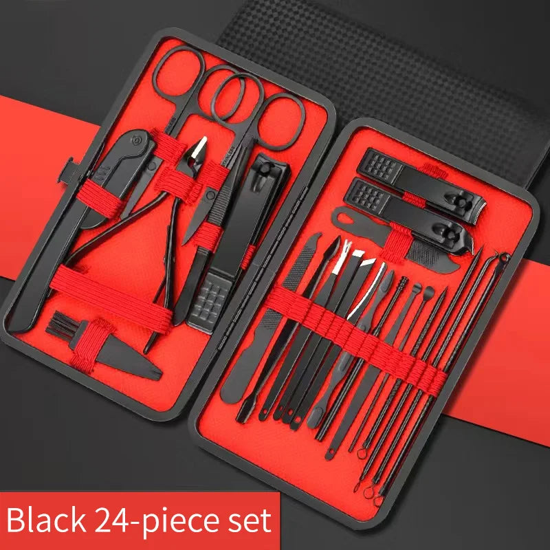 Nail Clipper Set - 5 Beauty Tools for Manicure & Pedicure Care