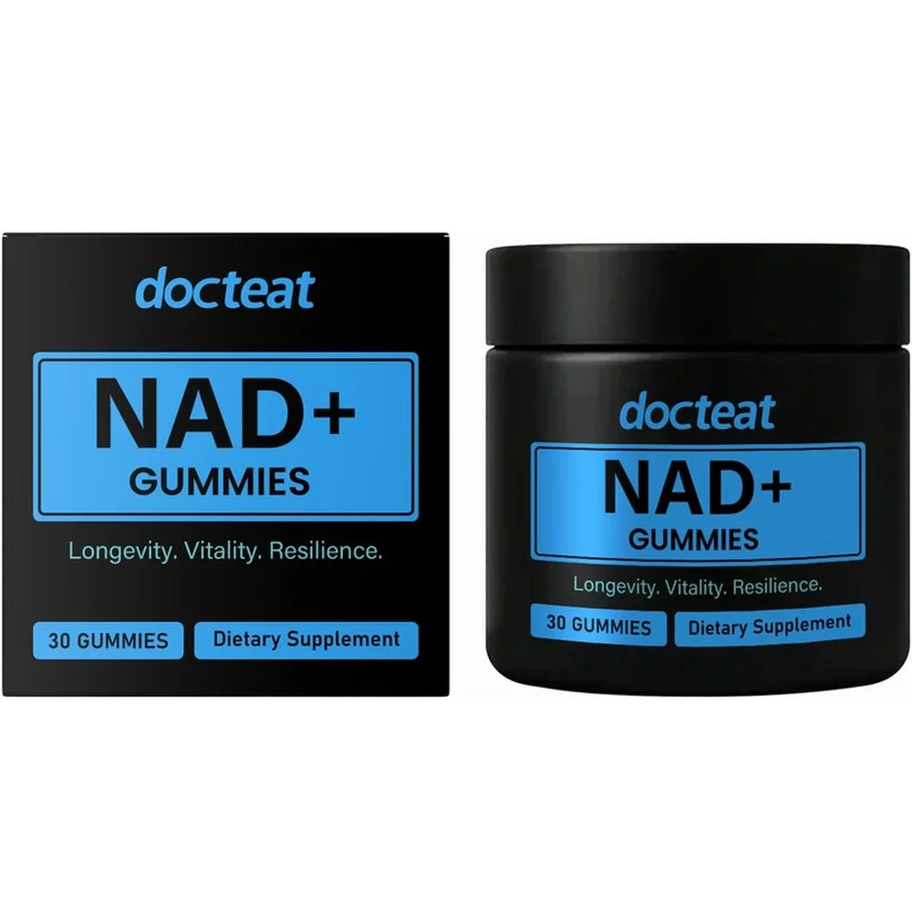 NAD+ Gummies with Nicotinamide Riboside, 30 Count, Sweet-Tart Chews