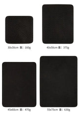 Cat Litter Mat Double Layer Waterproof Non-Slip Washable 15" Pad