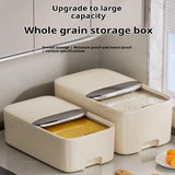 Rice Storage Box 10KG with Lid, Moisture & Insect Proof Kitchen Container
