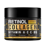 Men's Retinol Collagen Face Cream - Moisturizing, Hydrating, Anti-Aging