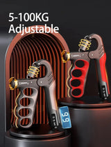 Adjustable Grip Strengthener 5-60kg for Muscle Recovery & Fitness Training