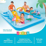 Inflatable Jungle Adventure Water Slide for Kids, 96 x 78 x 28 Inches
