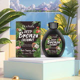 Coconut Oil Tanning Lotion Moisturizer for Deep Bronze Glow 8oz