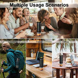 Portable Espresso Coffee Maker 3-in-1 for Car & Home Camping Travel