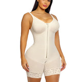 Colombian Full Body Shaper Girdle with Detachable Straps for Tummy Control