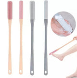 Silicone Shower Foot Brush with Long Handle - Toe Cleaning Scrubber