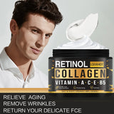 Men's Retinol Collagen Face Cream - Moisturizing, Hydrating, Anti-Aging