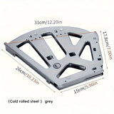 Stainless Steel Flip Shoe Rack Accessories for Cabinet Organization