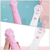 Laser Cat Teasing Stick LED Light Pointer Interactive Pet Toy for Cats & Dogs