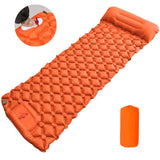 Inflatable Camping Mattress Pad with Pillows - Ultralight Air Mat