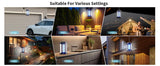 Minimoon Outdoor Mosquito Zapper with Dual LED Light, 15W Electric Trap