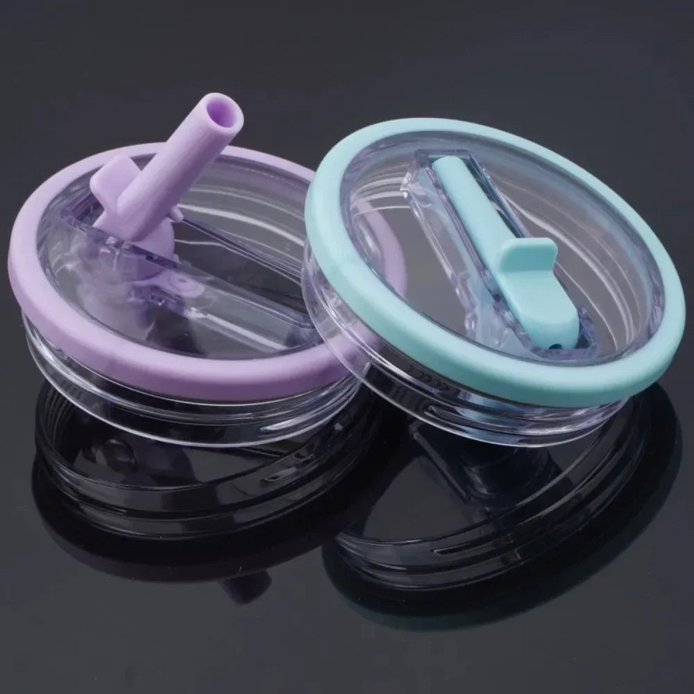 Stanley 40oz Spill-Proof Cup Cover with Spiral Straw Accessory