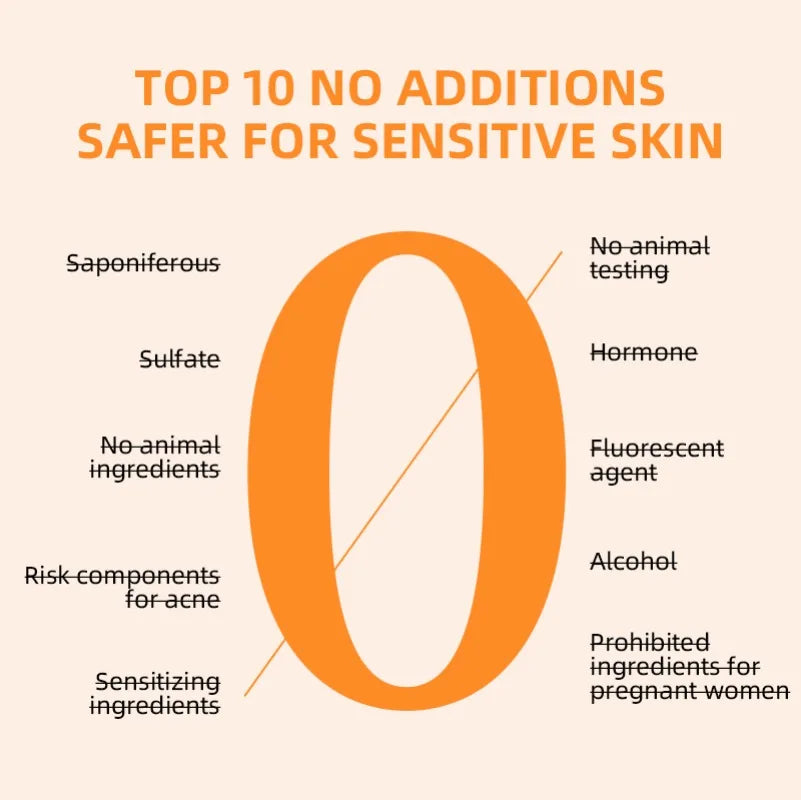 Orange Exfoliating Gel 50g - Gentle Skin Brightening Scrub & Moisturizer