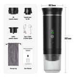 Portable Espresso Coffee Maker 3-in-1 for Car & Home Camping Travel