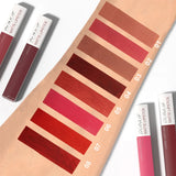 8pc Lip Gloss Set Matte Waterproof Highly Pigmented Nude Red Makeup