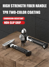 Heavy Duty Octagonal Hammer, High Carbon Steel, Magnetic Nail Tool