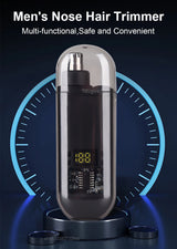 Electric Nose Hair Trimmer for Men Portable Rechargeable Painless Removal