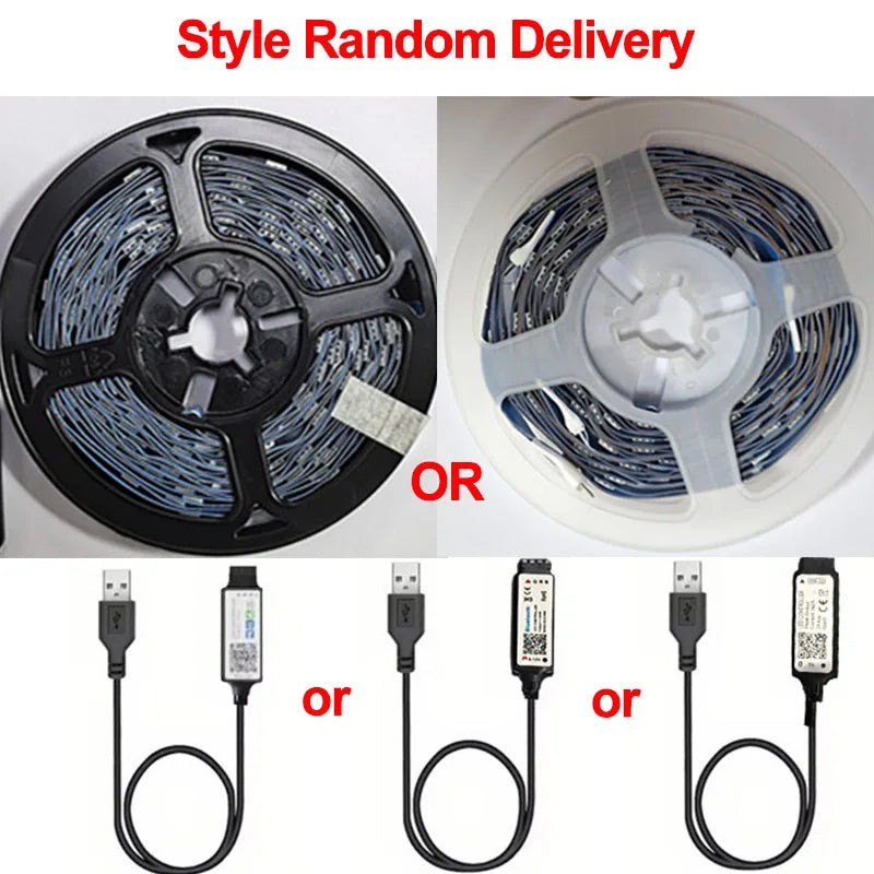 Bluetooth LED Strip Lights 5050 SMD Smart Remote Control Flexible Tape