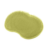 Silicone Foot Scrubber Brush Pad with Suction Cups for Bath Massage