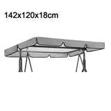 Garden Swing Canopy Replacement Waterproof Cover for Patio Swing