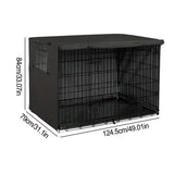 Pet Cage Cover Waterproof Oxford Dog Cat Crate Cover for Indoor Use