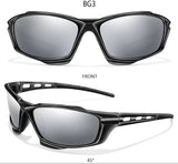 Polarized Sports Sunglasses for Cycling, Fishing, Running - Unisex Eyewear