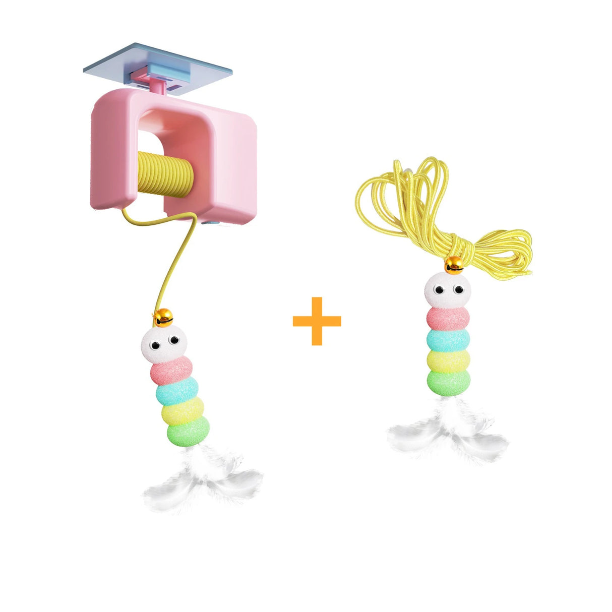 Interactive Electric Cat Teasing Stick Toy for Playtime and Fun