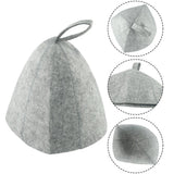 Anti Heat Sauna Hat Wool Felt Shower Cap Towel Drying Bath Accessory