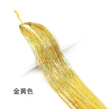 Rainbow Hair Tinsel Kit - Colorful Glitter Extensions for Braiding - 66 Strands
