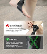 Drop Foot Brace AFO Ankle Support Adjustable Buckle for Stroke Recovery
