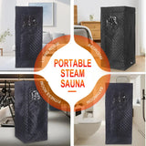 Portable Infrared Sauna Box with Remote Control - Foldable Sweat Room