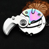 Multifunctional Keychain Screwdriver Hexagon Folding Coin Knife EDC Tool