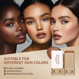 Skin Tint Balm Foundation Stick, Medium Coverage, Portable Makeup