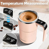 Automatic Stirring Cup Rechargeable Stainless Steel Electric Mixer 15oz