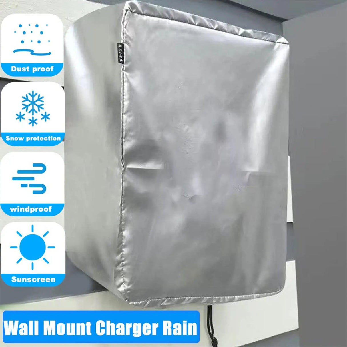 EV Charger Cover Weatherproof Protector for Most Car Charger Stations