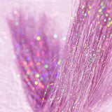 Rainbow Hair Tinsel Kit - Colorful Glitter Extensions for Braiding - 66 Strands
