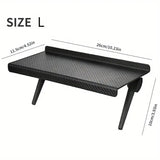 Wireless Router & Set-top Box Storage Rack - 1PC No Perforated Design